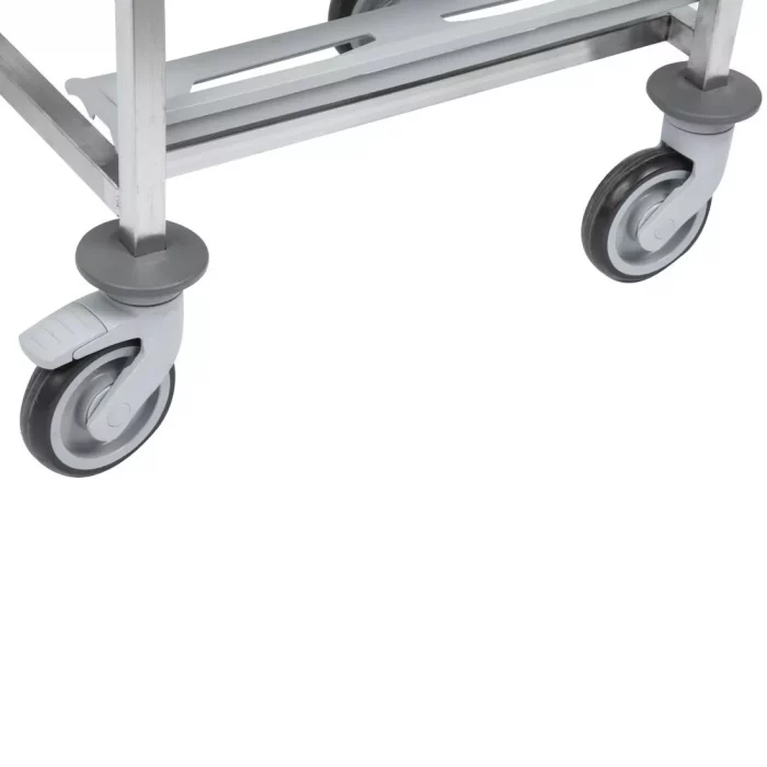 Matfer Bourgeat 12 Tray Cafeteria Trolley Grey - Image 6