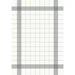 Dunisoft Towel Napkin Grey Check 38x54cm (Pack of 250)