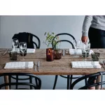 Dunisoft Towel Napkin Grey Check 38x54cm (Pack of 250) - Image 3