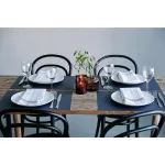 Dunisoft Towel Napkin Grey Check 38x54cm (Pack of 250) - Image 4
