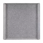 Churchill Melamine Square Trays Granite 303mm (Pack of 4)
