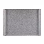 Churchill Melamine GN 1/1 Rectangular Trays Granite 530mm (Pack of 2)