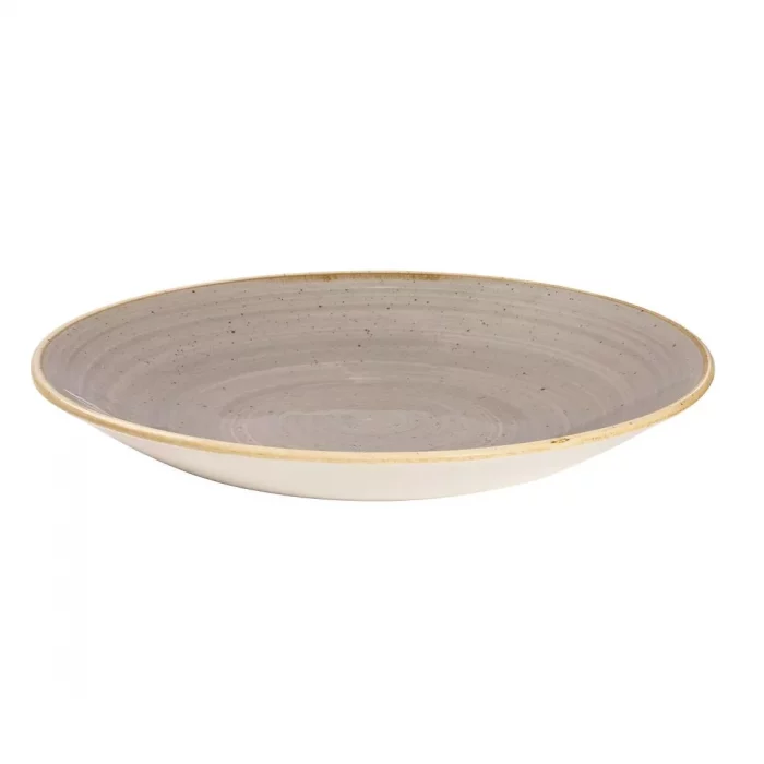 Churchill Stonecast Deep Coupe Plates Grey 281mm (Pack of 12) - Image 2