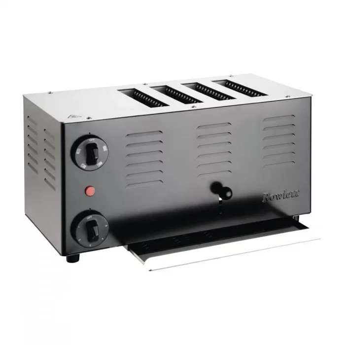 Rowlett Regent 4 Slot Toaster Quartz Grey with 2x Additional Elements - Image 8