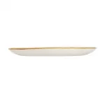 Churchill Studio Prints Homespun Charcoal Black Coupe Plate 260mm - Image 2