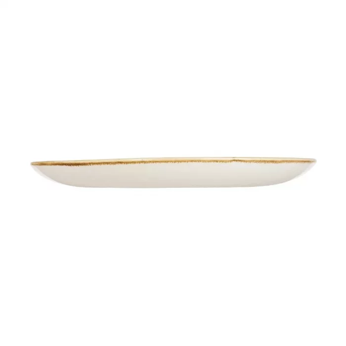 Churchill Studio Prints Homespun Charcoal Black Coupe Plate 165mm - Image 2