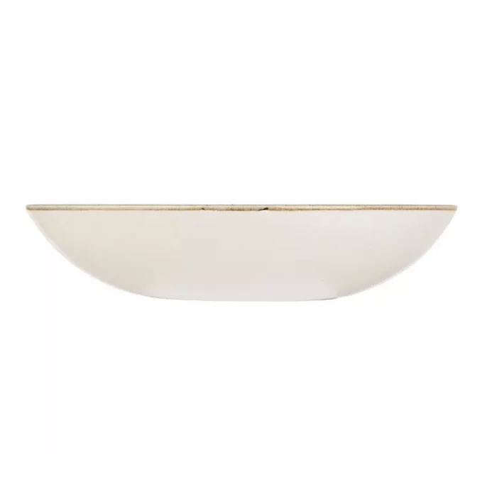 Churchill Studio Prints Homespun Charcoal Black Coupe Bowl 182mm - Image 2
