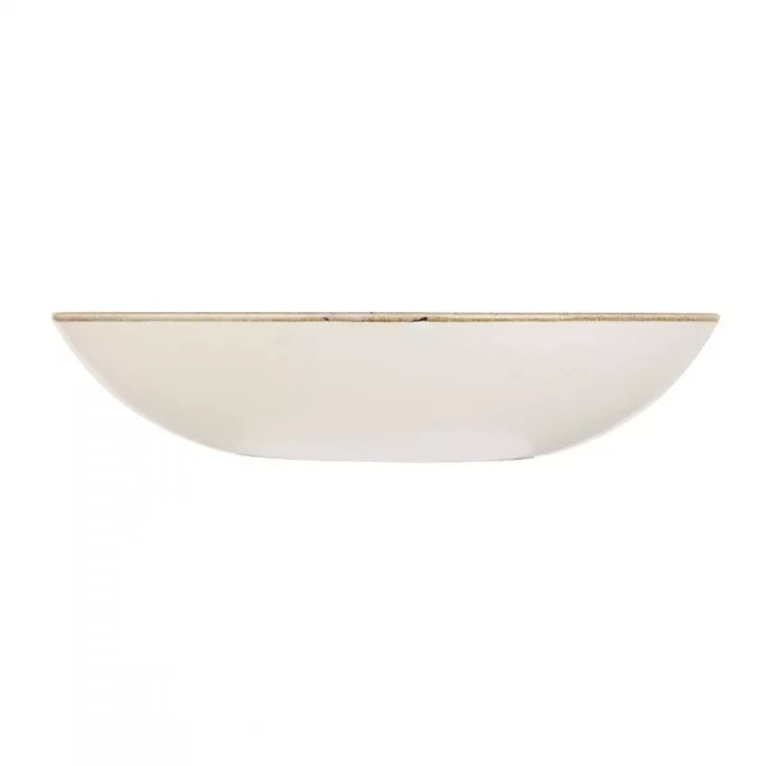 Churchill Studio Prints Homespun Stone Grey Coupe Bowl 182mm (Pack of 12) - Image 2