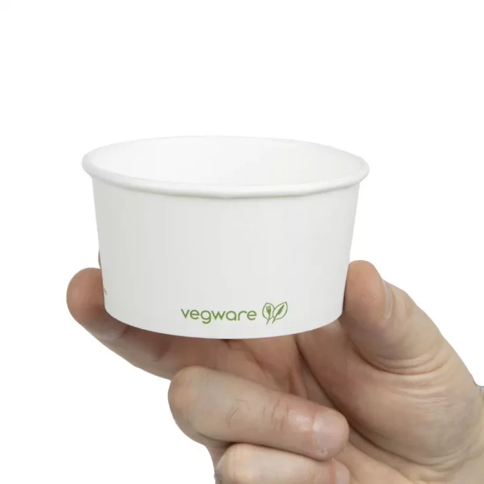Vegware Compostable Hot Food Pots 170ml / 6oz (Pack of 1000) - Image 5