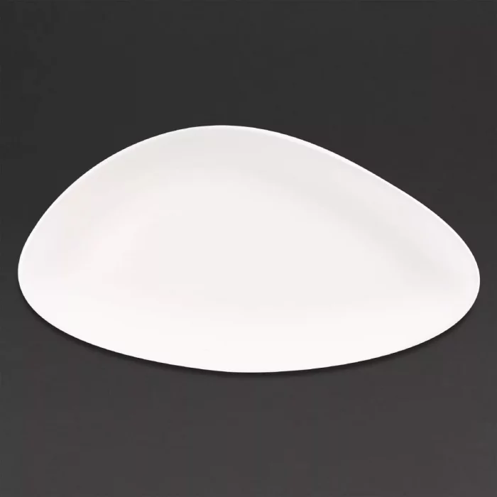 Churchill Lotus Triangular Plates White 350mm (Pack of 6) - Image 2