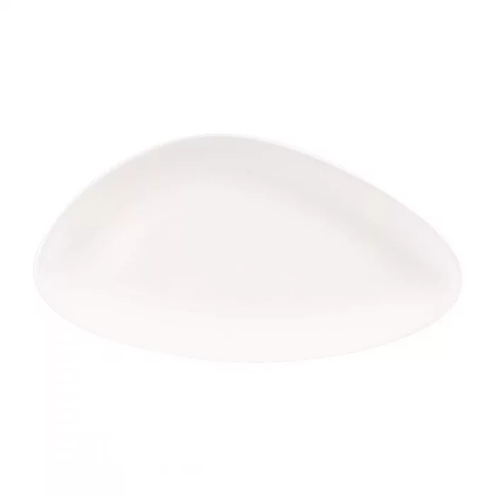 Churchill Lotus Triangular Plates White 350mm (Pack of 6) - Image 1