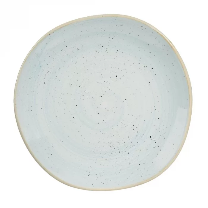 Churchill Stonecast Trace Plates Duck Egg Blue 264mm (Pack of 12) - Image 1