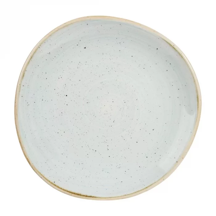 Churchill Stonecast Trace Plates Duck Egg Blue 210mm (Pack of 12) - Image 1