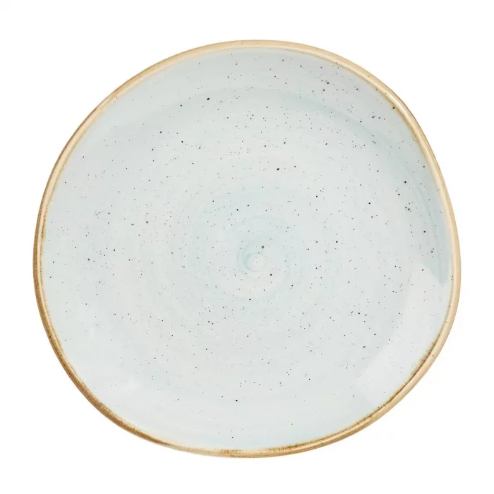 Churchill Stonecast Trace Plates Duck Egg Blue 186mm (Pack of 12) - Image 1