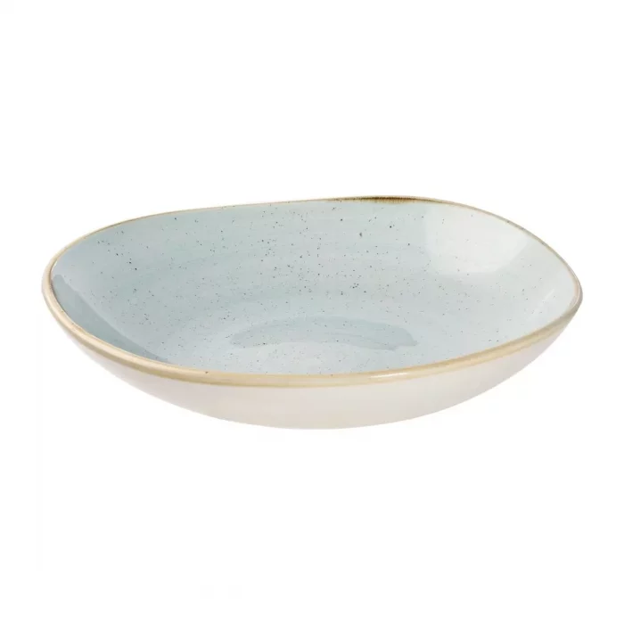 Churchill Stonecast Trace Bowls Duck Egg Blue 253mm (Pack of 12) - Image 2