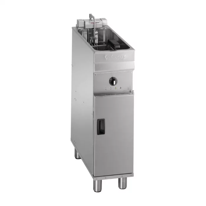 Valentine Single Tank Single Basket Free Standing Electric Filtration Fryer Evo 200P - Image 1