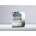 Hobart GCSW-20B 400mm Basket Frontloading Commercial Glasswasher with Chemical Pump  Integral Water Softener & Drain Pump - 16 Pint Capacity