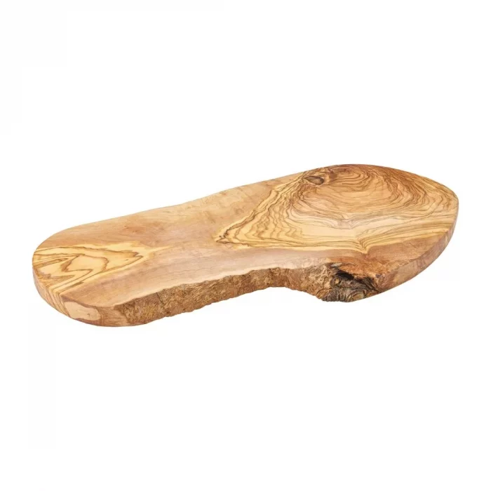 Utopia Rustic Olive Wood Oval Platters 400mm (Pack of 6) - Image 1