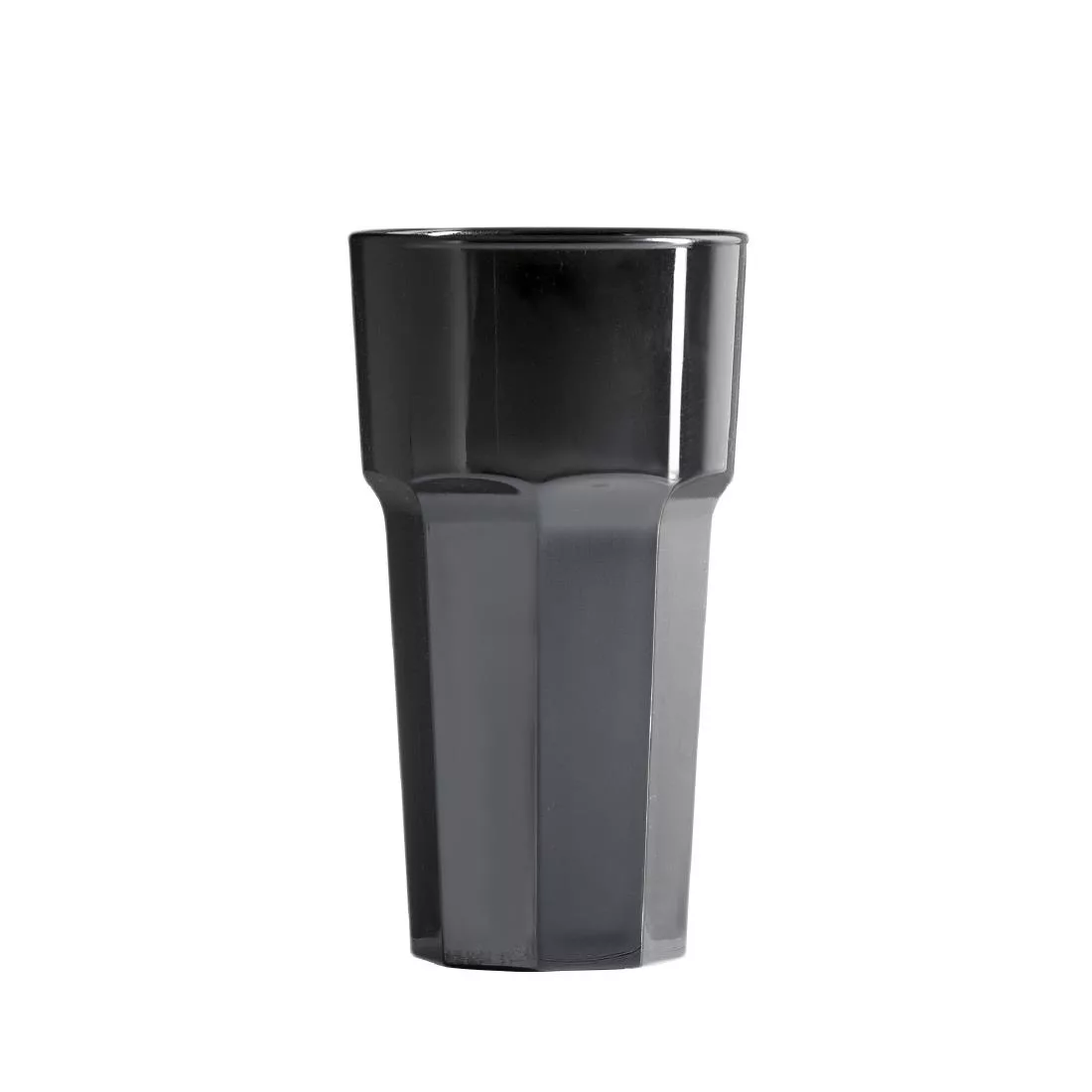 dc411_glass.jpg BBP Polycarbonate Tumbler 341ml Black (Pack of 36) - Image 1