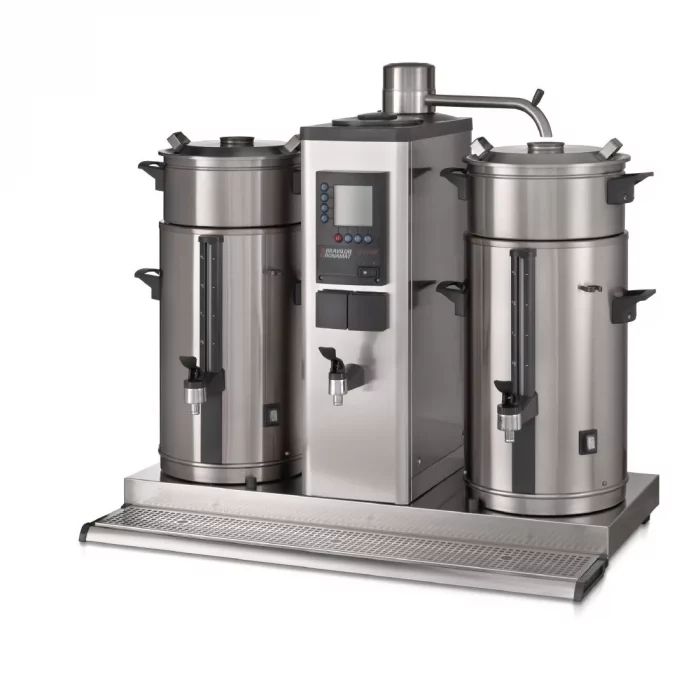 Bravilor B10 HW5 Bulk Coffee Brewer with 2x10Ltr Coffee Urns and Hot Water Tap 3 Phase - Image 1
