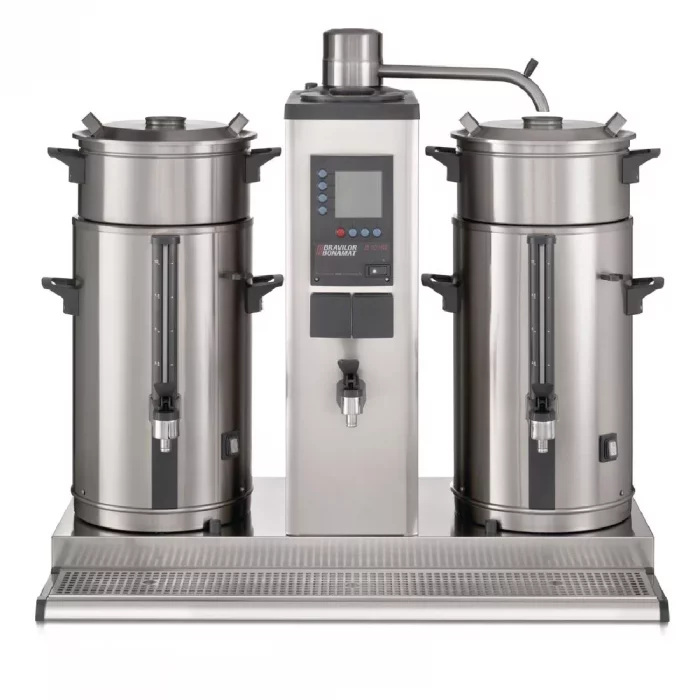 Bravilor B10 HW5 Bulk Coffee Brewer with 2x10Ltr Coffee Urns and Hot Water Tap 3 Phase - Image 2