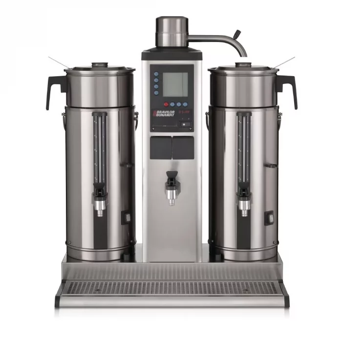 Bravilor B20 HW Bulk Coffee Brewer with 2x20Ltr Coffee Urns and Hot Water Tap 3 Phase - Image 2