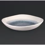 Churchill Studio Prints Raku Trace Triangular Bowl Topaz Blue (Pack of 12) - Image 2