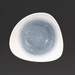 Churchill Studio Prints Raku Trace Triangular Bowl Topaz Blue (Pack of 12)