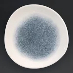 Churchill Studio Prints Raku Round Trace Plates Topaz Blue 210mm (Pack of 12)