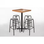 Bolero Cast Iron Poseur Table Leg Base - Image 5
