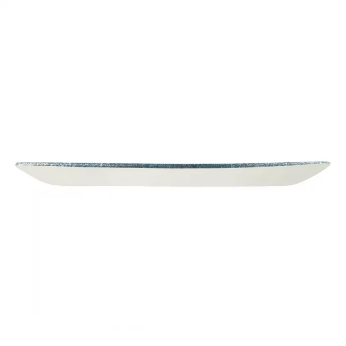 Churchill Studio Prints Raku Oblong Plate Topaz Blue 298mm (Pack of 12) - Image 2