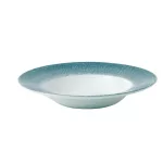 Churchill Studio Prints Raku Wide Rim Bowl Topaz Blue 280mm (Pack of 12) - Image 2