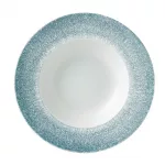 Churchill Studio Prints Raku Wide Rim Bowl Topaz Blue 280mm (Pack of 12)