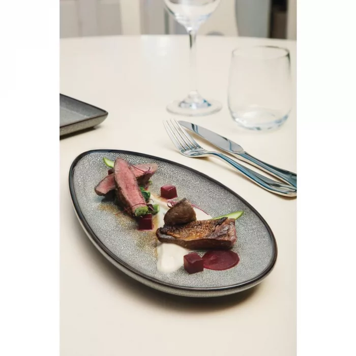 Olympia Mineral Leaf Plates 305mm (Pack of 6) - Image 5