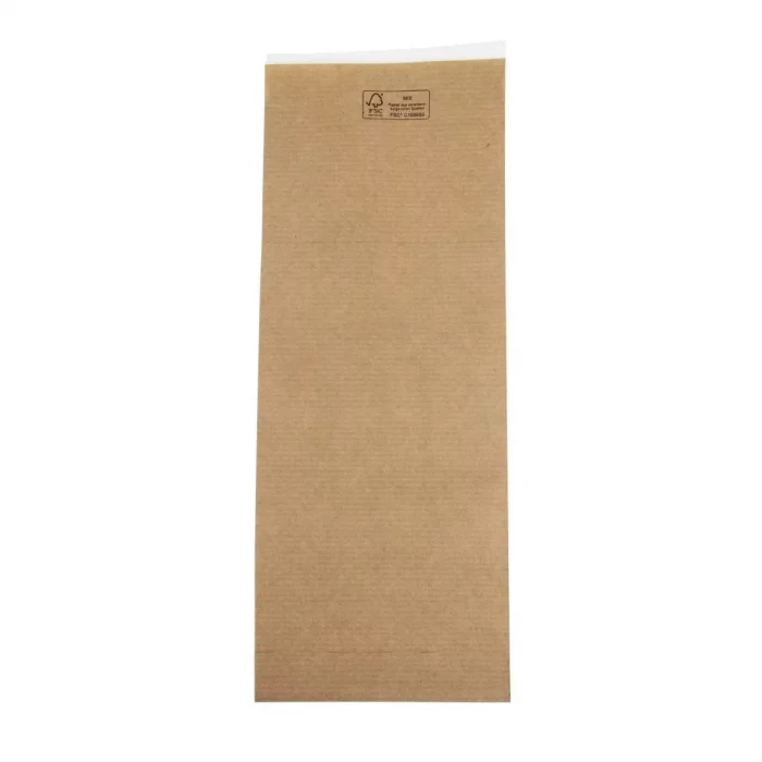 Kraft Recyclable Sealable Paper Cutlery Bags (Pack of 2000) - Image 4