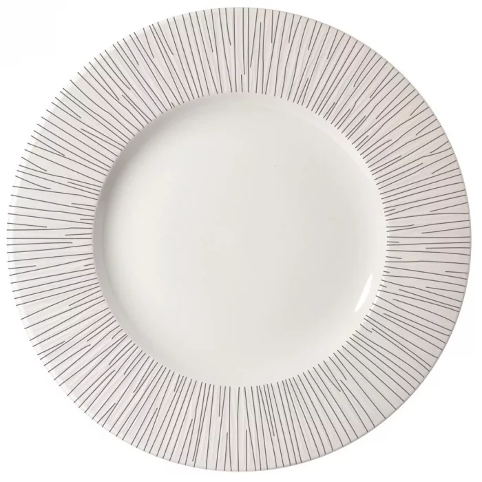 Churchill Bamboo Wide Rim Plate 273mm (Pack of 12) - Image 1