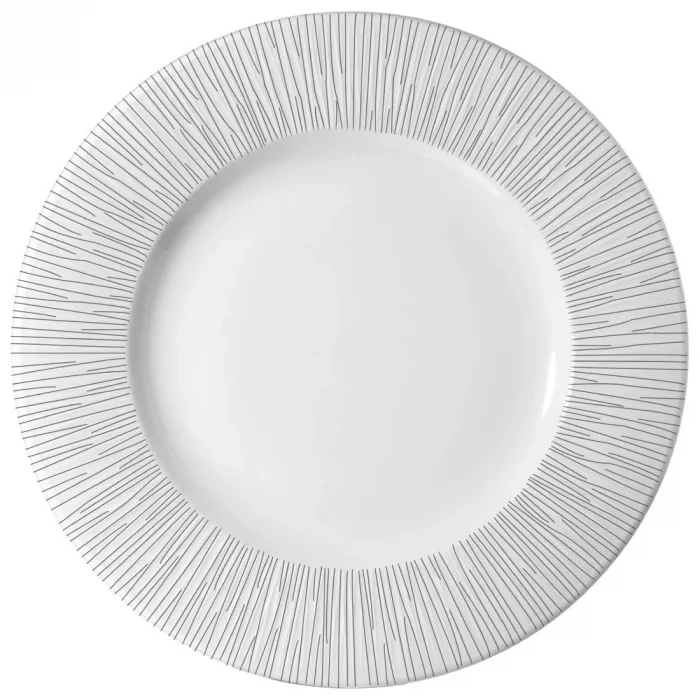 Churchill Bamboo Wide Rim Plate 301mm (Pack of 12) - Image 1