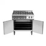 Falcon 6 Burner Dominator Plus Oven Range G3101 Propane Gas with Castors - Image 6