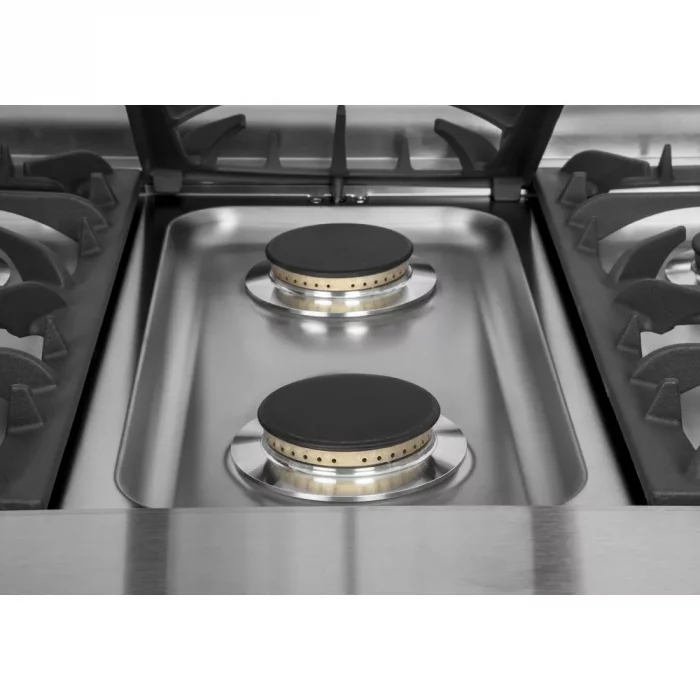 Falcon 6 Burner Dominator Plus Oven Range G3101 Propane Gas with Castors - Image 9