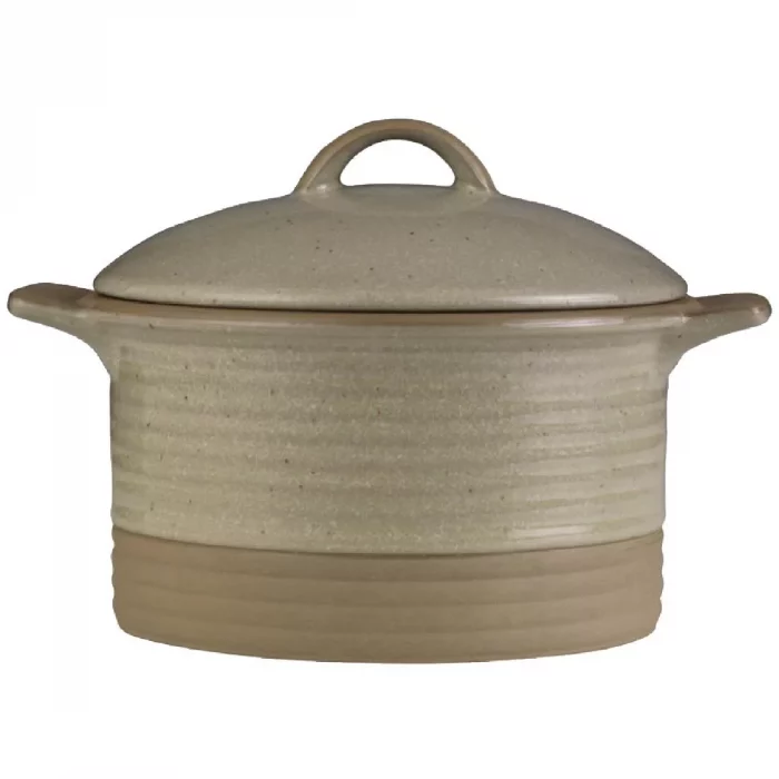 Churchill Art de Cuisine Igneous Cocottes and Lids 568ml (Pack of 6) - Image 1