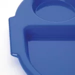 Olympia Kristallon Small Polycarbonate Compartment Food Trays Blue 321mm - Image 2