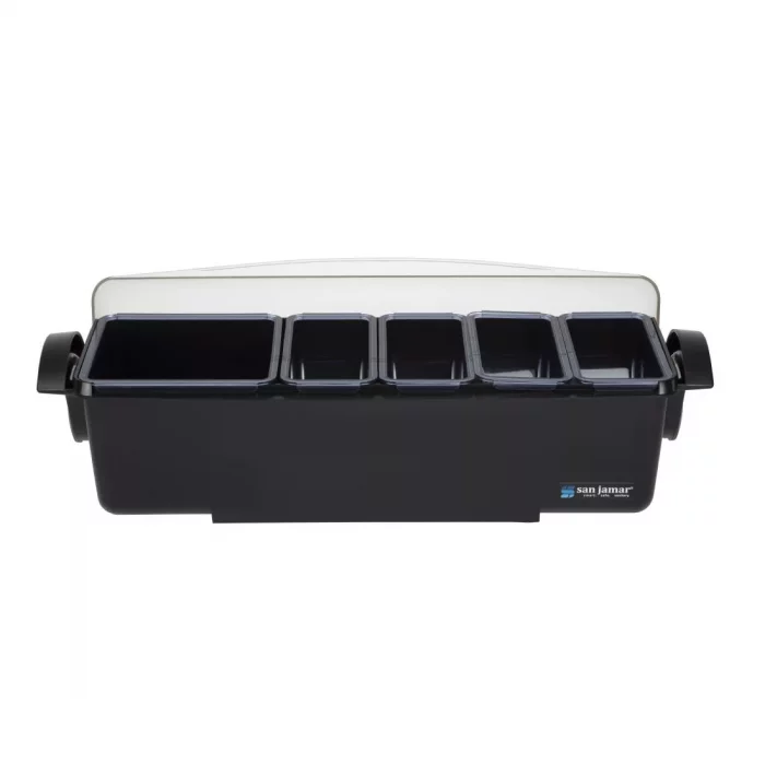 San Jamar Dome Condiment Dispenser 5 Tray - Image 4