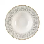 Churchill Studio Prints Homespun Stone Grey Wide Rim Bowl 240mm (Pack of 12)