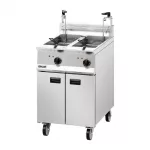 Lincat Opus 800 Twin Tank Twin Basket Free Standing Electric Filtration Fryer OE8113/OP2 - Image 2