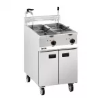 Lincat Opus 800 Twin Tank Twin Basket Free Standing Electric Filtration Fryer OE8113/OP2