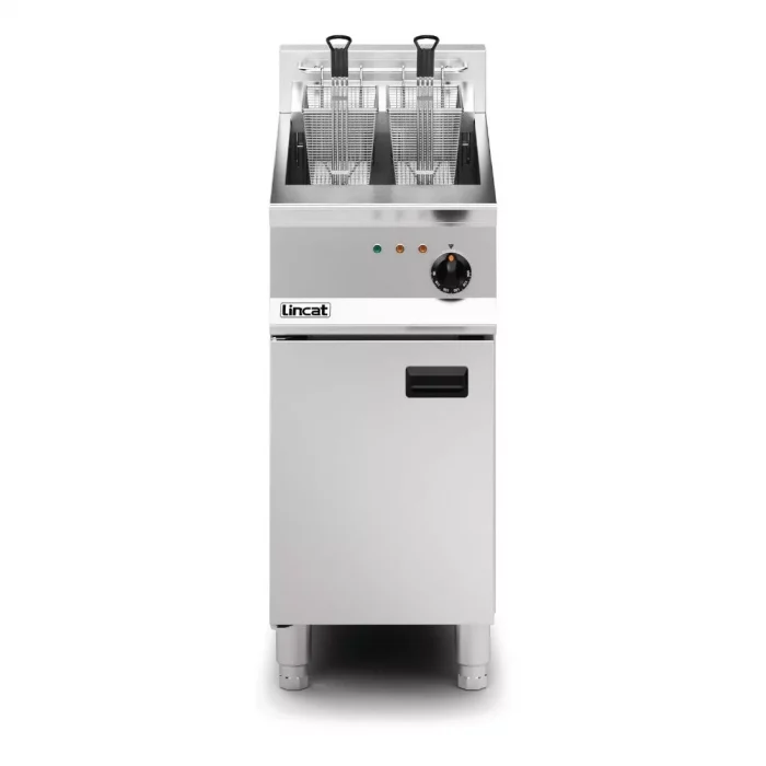 Lincat Opus 800 Single Tank Twin Basket Free Standing Electric Fryer OE8114 - Image 3