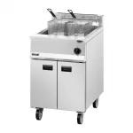 Lincat Opus 800 Single Tank Twin Basket Free Standing Natural Gas Fryer 600mm OG8107 - Image 2
