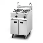 Lincat Opus 800 Twin Tank Twin Basket Free Standing Propane Gas Dual Filtration Fryer OG8111/OP2 - Image 2