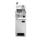 Lincat Vortech Single Tank Twin Basket Free Standing Natural Gas Filtration Fryer OG8115/OP - Image 3