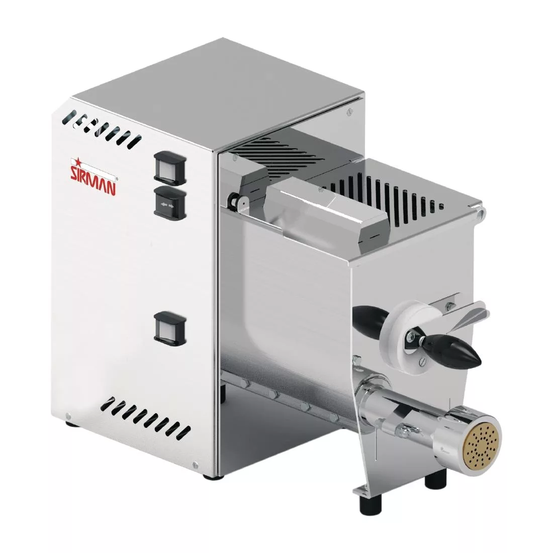 dm688_pastamachine.jpg Sirman Sinfonia 2 Pasta Machine with Macaroni 8mm Die - Image 1